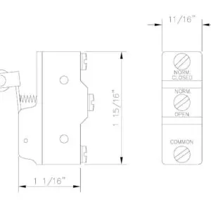 3-POINT MICRO SWITCH