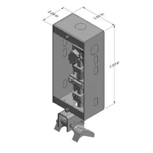 1M-1B ZONE SWITCH BOX ASSEMBLY