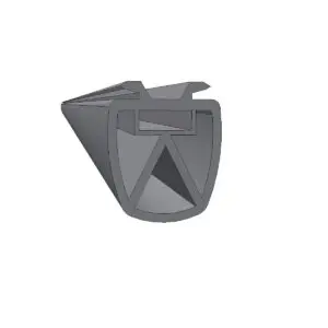 EXTRUDED RUBBER GATE EDGE