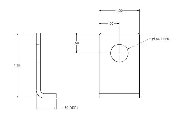 ADJUSTING ANGLE - 12GA