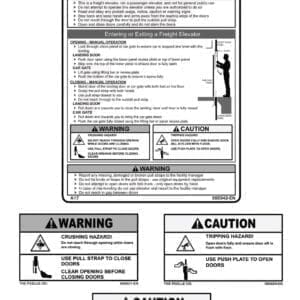 SAFETY LABEL PACKAGE (MANUAL)
