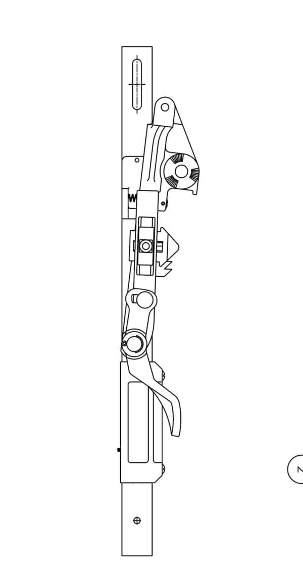 UB-2 LOCK & CONTACT - L.H.
