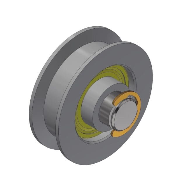 2 1/2" DIA. GATE SHEAVE ASSEMBLY