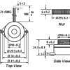 CONTINUOUS BUZZER WFDC, 12VDC - Image 2