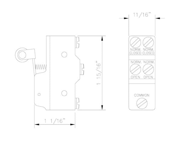 5-POINT MICRO SWITCH