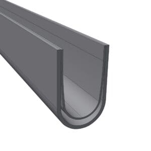 ASTRAGAL FLAP ASSEMBLY - 1/8" x 6 1/2" W