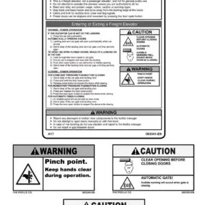 SAFETY LABEL PACKAGE (POWER)