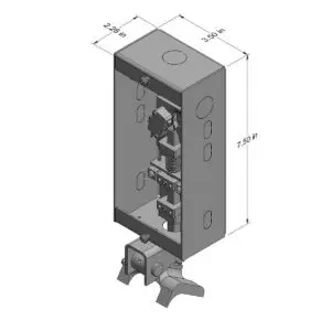 1M-1B ZONE SWITCH BOX ASSEMBLY