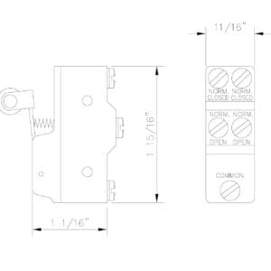 5-POINT MICRO SWITCH