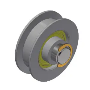 2 1/2" DIA. GATE SHEAVE ASSEMBLY