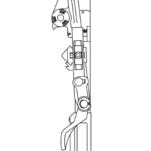 UB-2 LOCK & CONTACT - R.H.