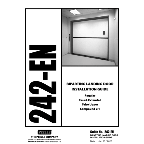 242 – Biparting Landing Door Installation Guide