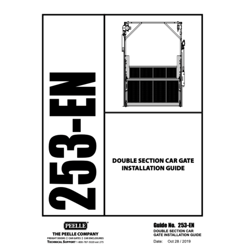 253 – Double Section Car Gate Installation Guide