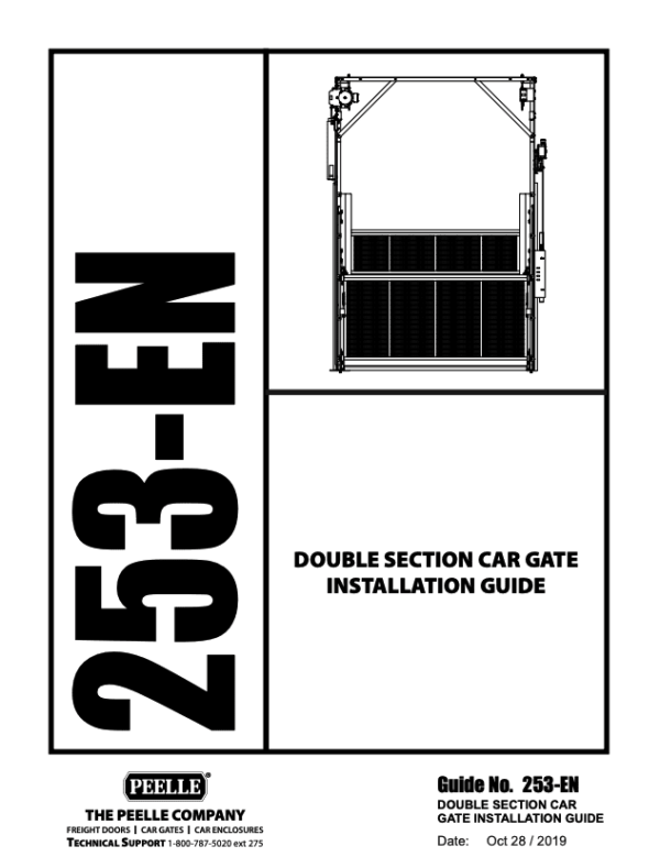 253 - Double Section Car Gate Installation Guide