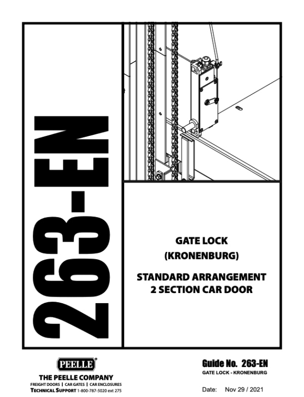 263 - Gate Lock Kronenbur