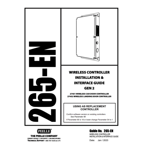 265 – Wireless Door Controller Guide (Gen 2)