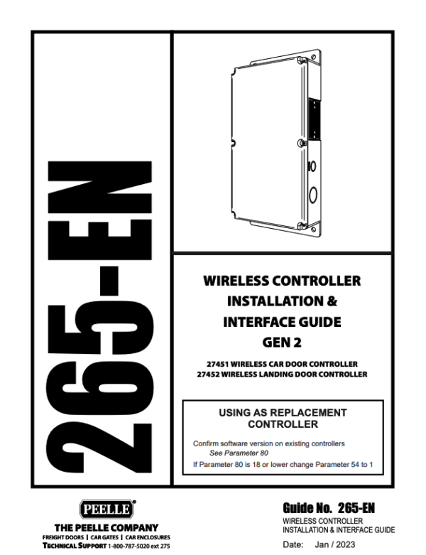 265 - Wireless Door Controller Guide (Gen 2)